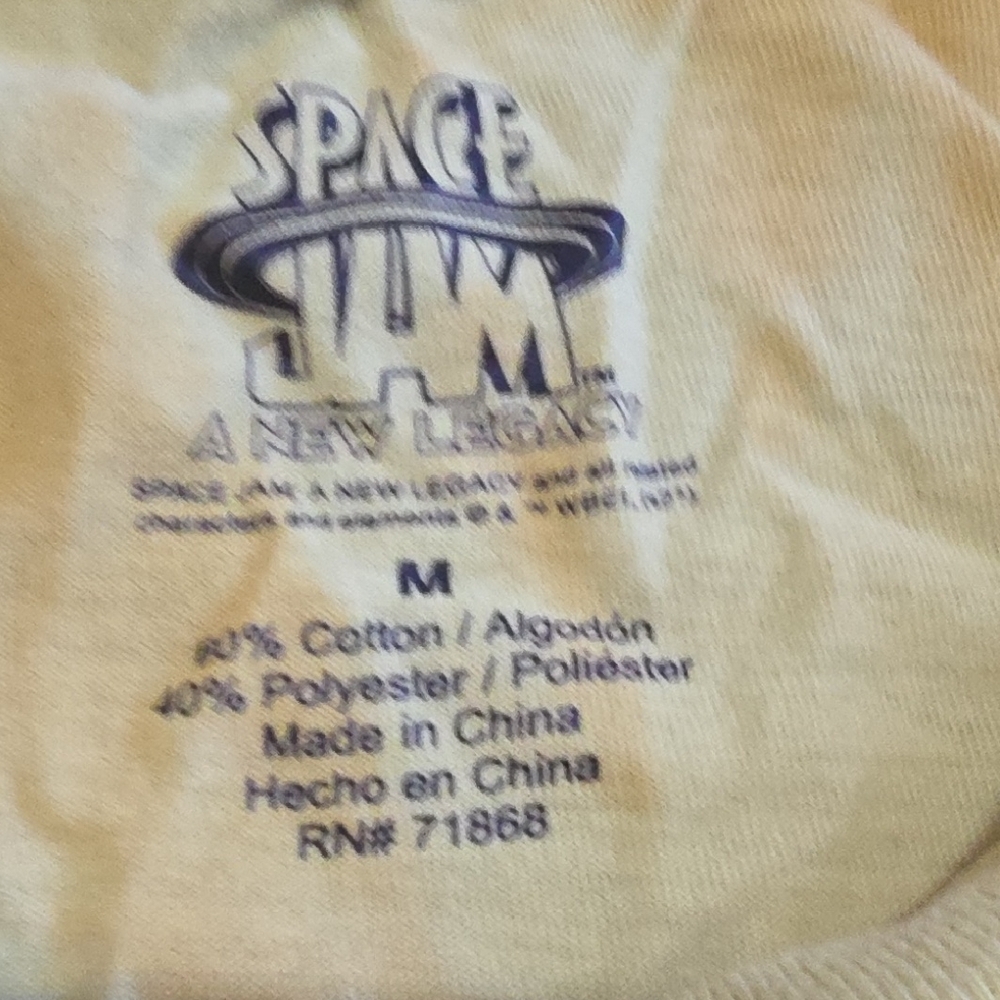 Warner Bros. Yellow Tweety Space Jam Tee - Picture 2 of 4